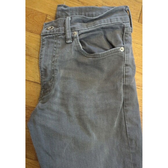 Levi's Jeans Men's 31 x 32  Gray 511 Slim Fit Stretch Denim Casual Pants EUC - Picture 4 of 9